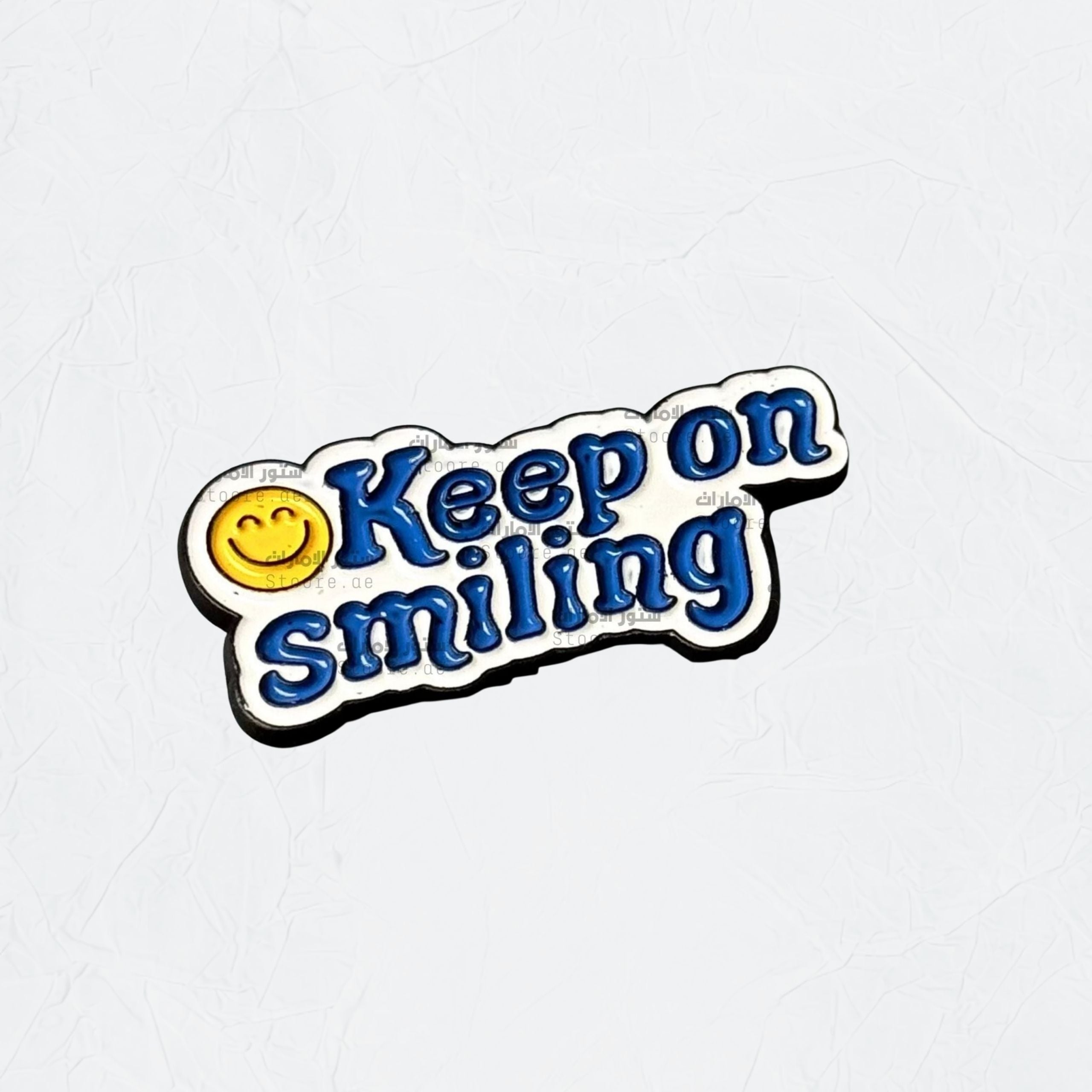 Badge Keep on smiling